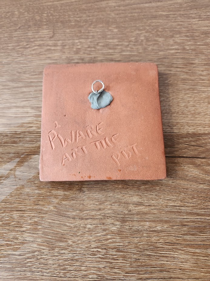 P Ware Art Tile Humming Bird