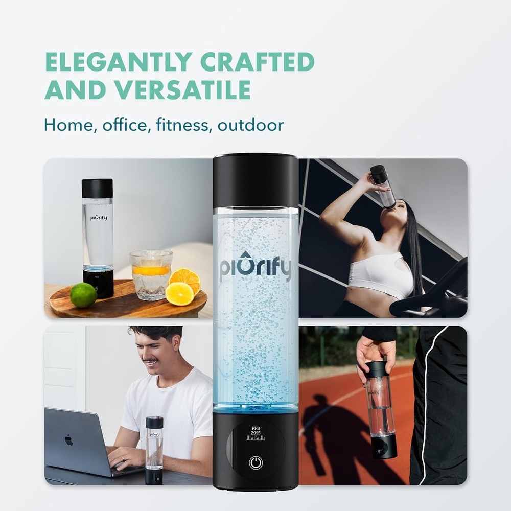 Certified Hydrogen Water Bottle - Advanced Technology-