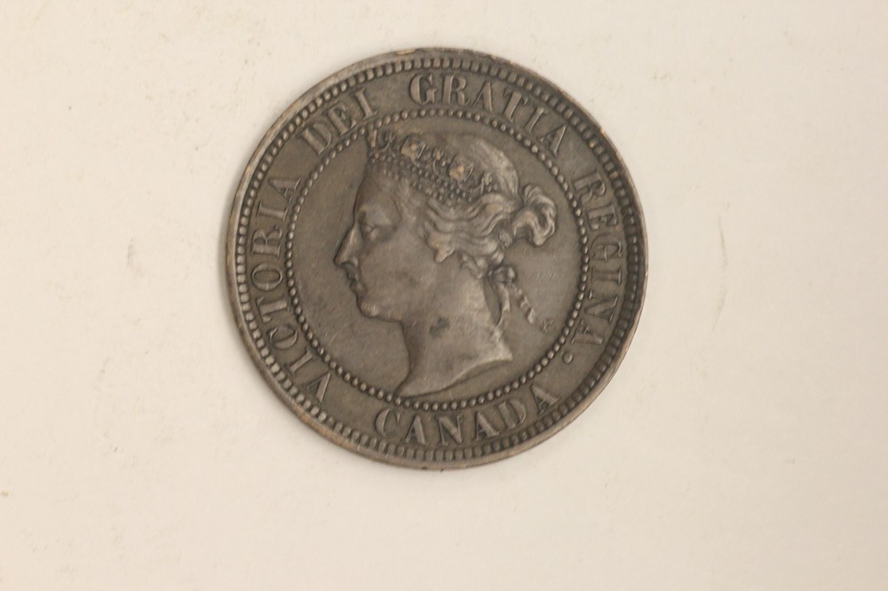 1888 1c Canada Large Cent - - Interesting Coin -
