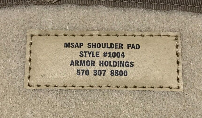 MSAP Shoulder Pad (Set) Khaki NOS