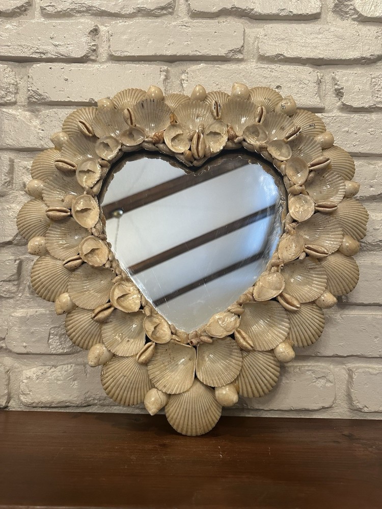Handmade Shell Mirror ~ Vintage from Mexico