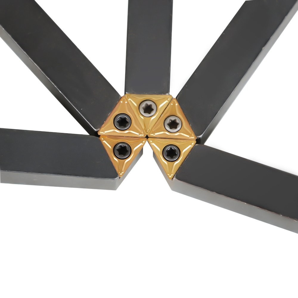 5 Pack 3/8 "lathe indexable carbide insert + turning tool bit holder kit