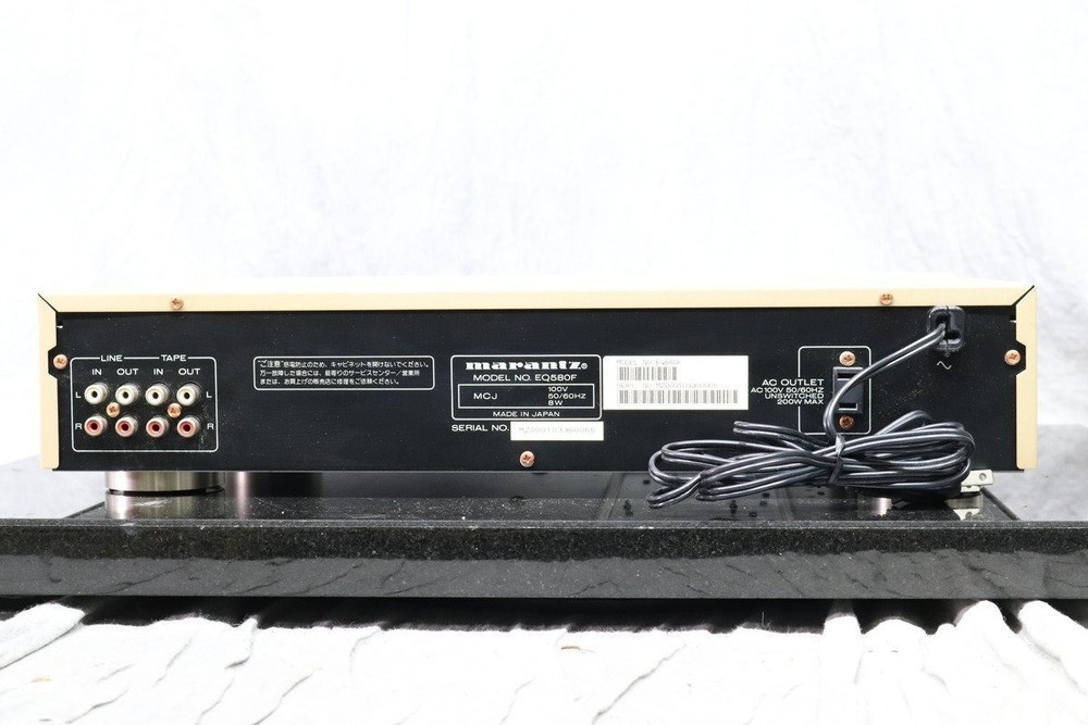 Marantz EQ580F Graphic Equalizer Spectrum Analyzer Good