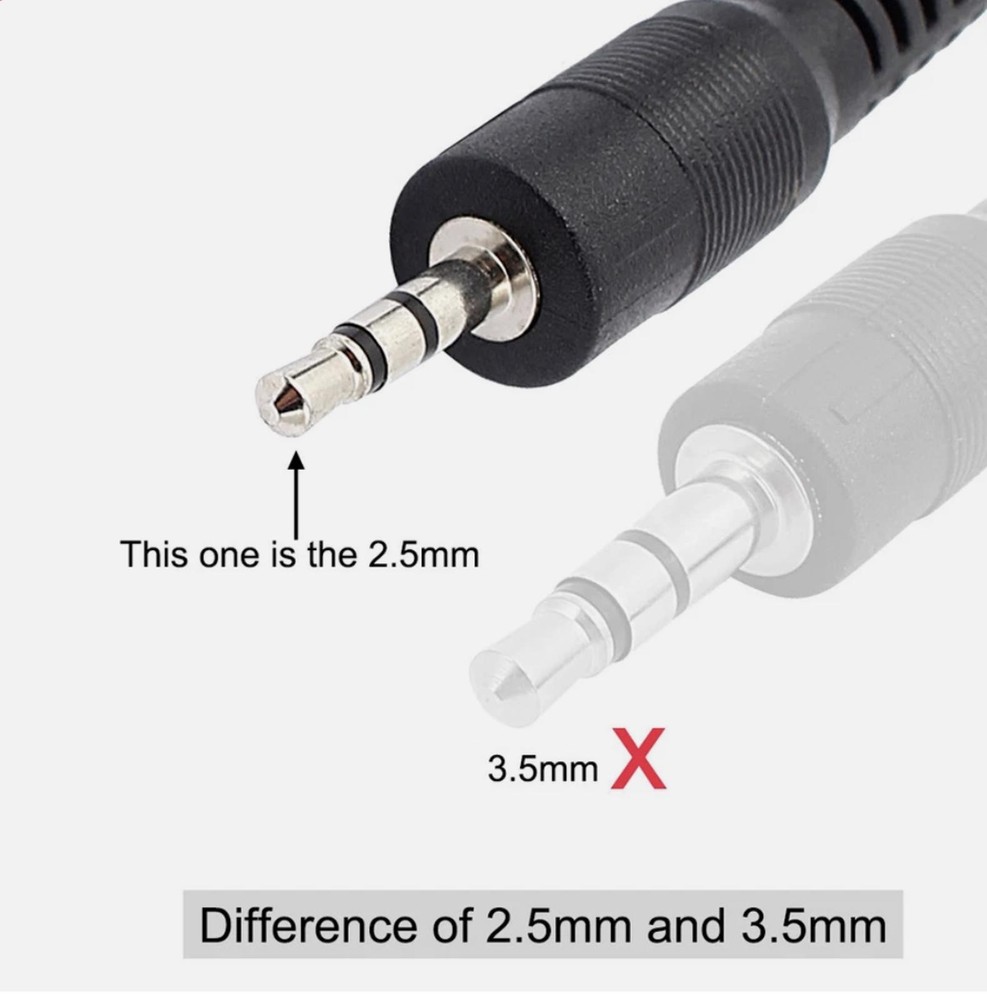 2.5mm Jack IR Remote Control Receiver 38 inches Cable