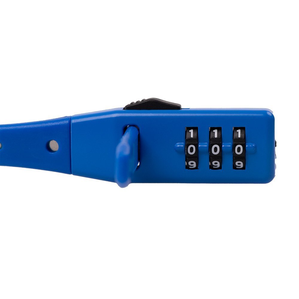 Oxford Products Combi Zip Lock Motorcycle Security Blue