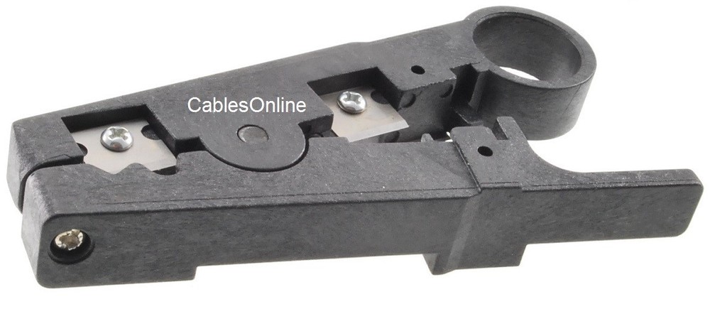 Adjustable Cable Jacket Stripper for UTP/STP, Round, Flat Wire, TL-405