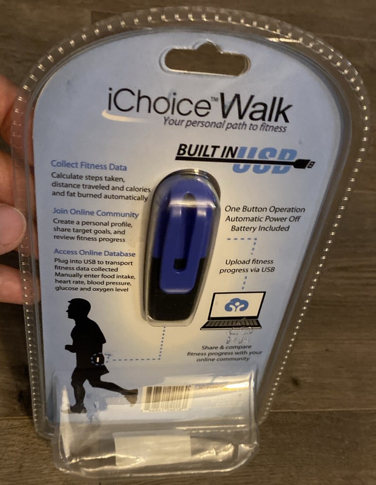 Pedometer Choice Walk Digital Built In USB An Original Solution New In Box