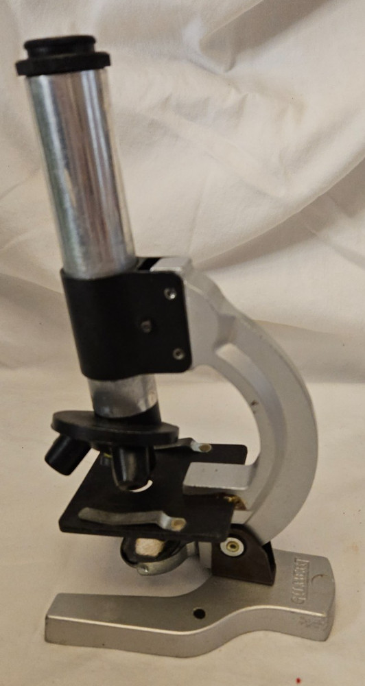 Vintage Gilbert S-15 Microscope & slides with Case