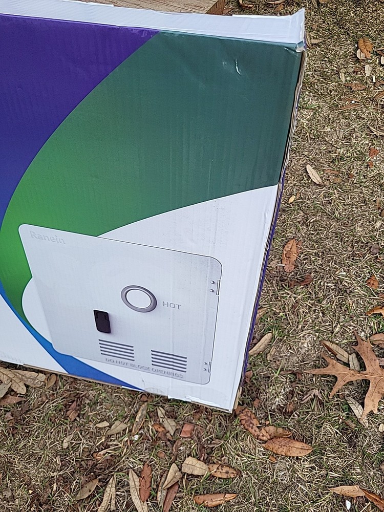 Ranein 18"x18" RV Tankless Water Heater Door Kit (Black) Model# RA65-1818