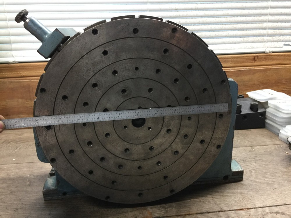 M & M  ROTO TECH PRECISION 10" ROTARY TABLE HORIZONTAL  / VERTICAL