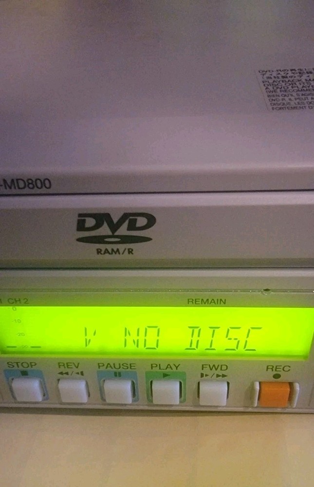 Panasonic LQ-MD800P DVD Video Recorder Professional  Player
