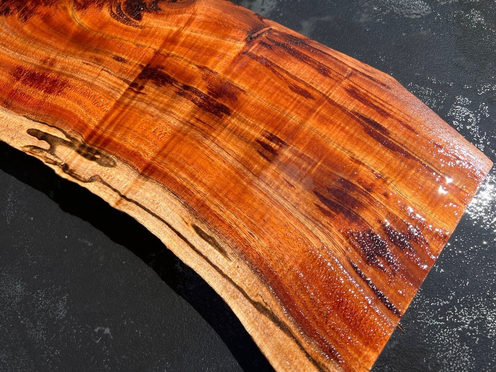 Hawaiian Curly Koa Board #12125
