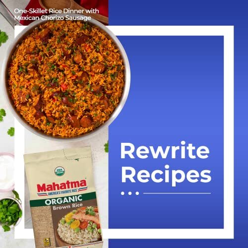 Mahatma Organic Brown Rice 2 lb.