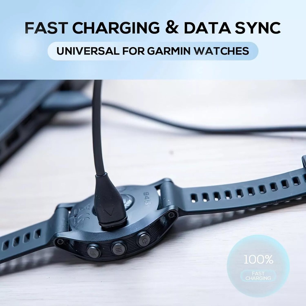 Charger Cable 010-12491-01 Replacement for Garmin Multiple Watch Devices 2Pack