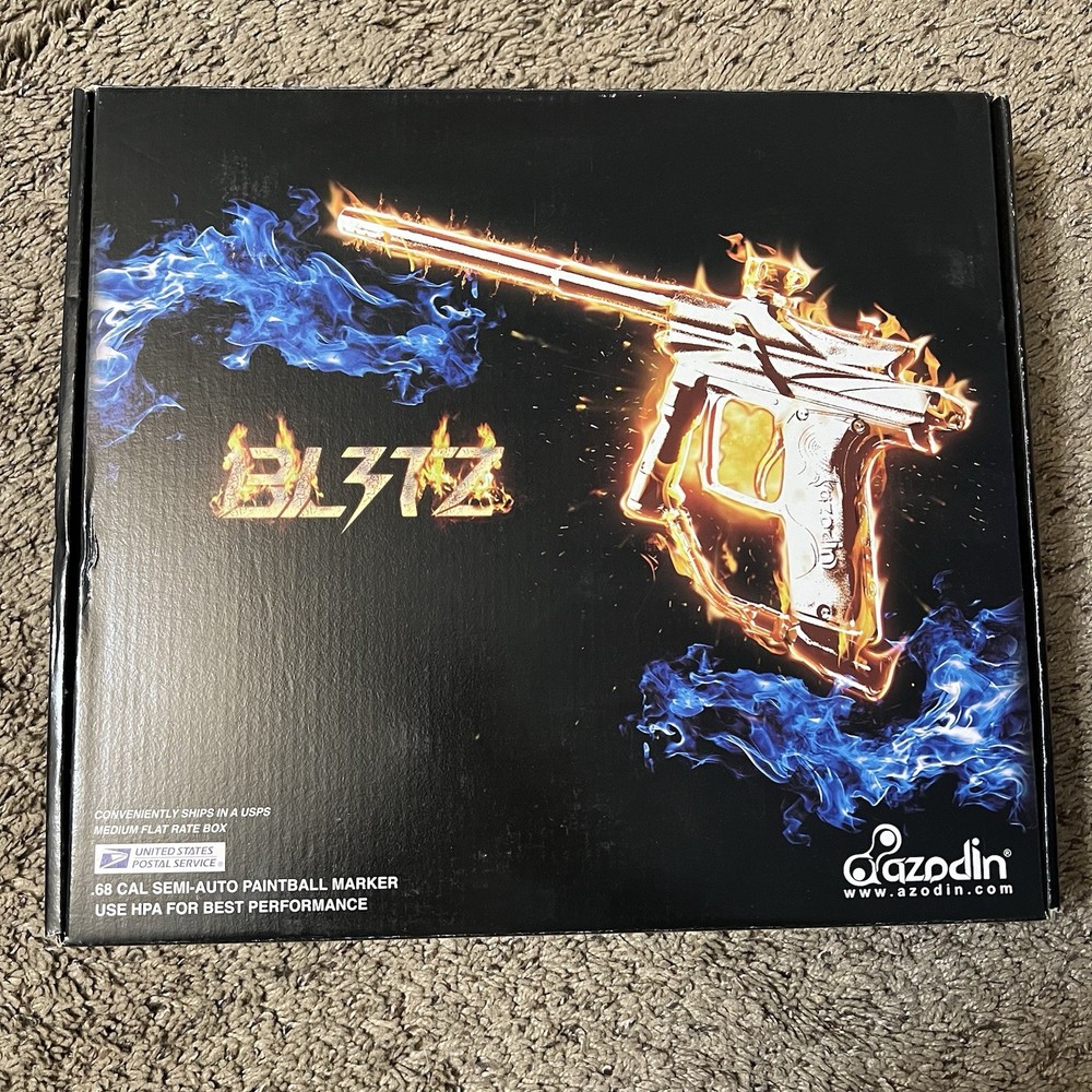 Azodin blitz paintball gun working used