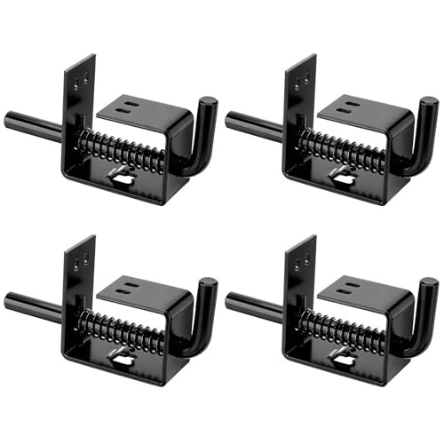 Trailer Gate Spring Latch Kit, 4-Pack Replacement for Carry-On Trailer Gate