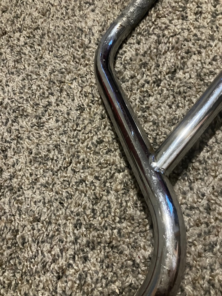 Chrome Bmx Handlebars (Without Grips)