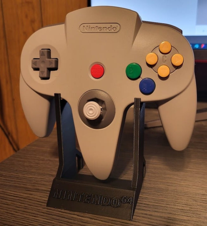 Nintendo 64 Controller Display Stand - 7 Different Colors!