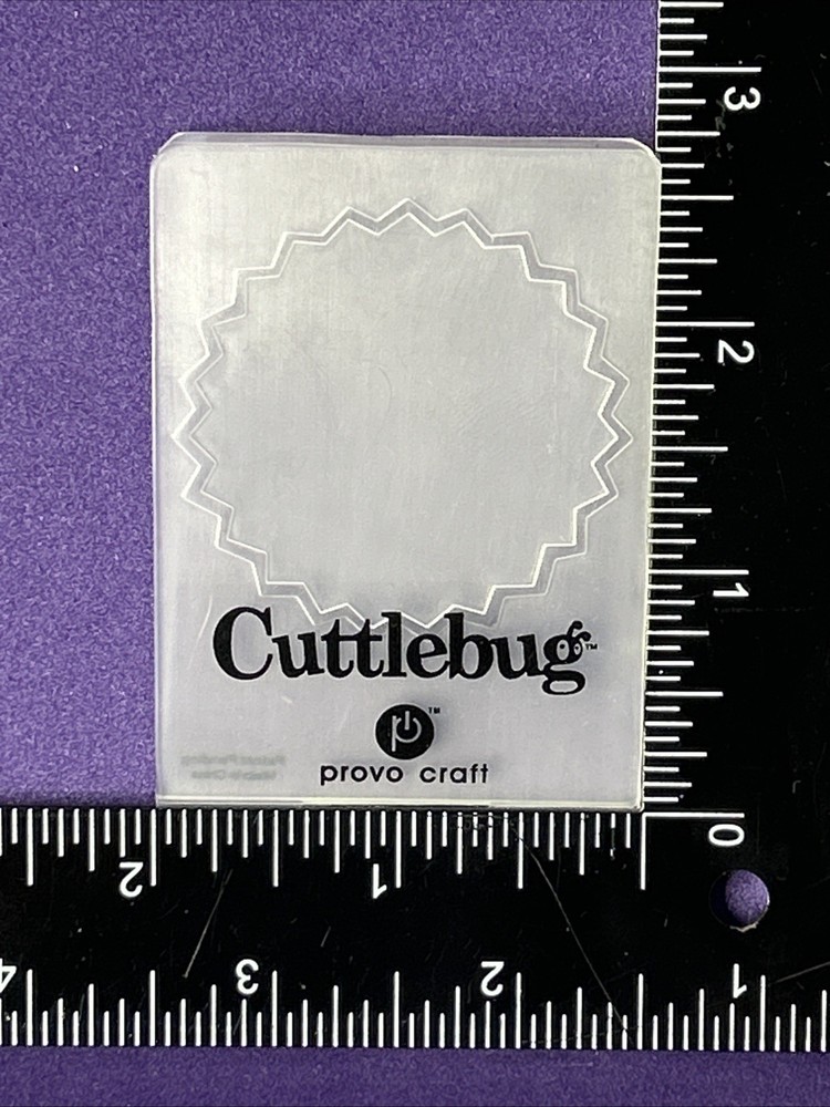 Sun Embossing Folder Cuttlebug Provo Craft Card Making Scrapbooking