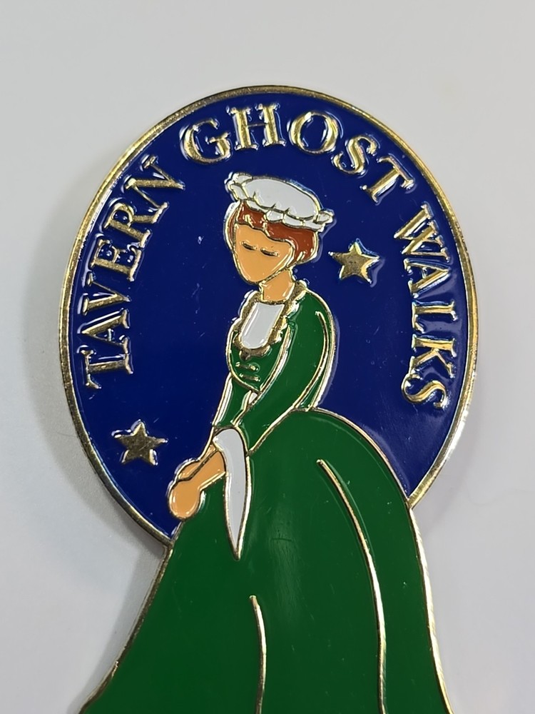 Tavern Ghost Walks Lapel Pin Large Size