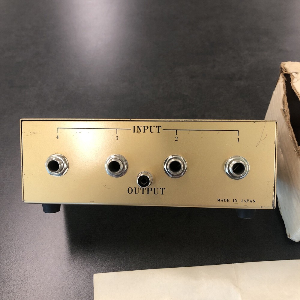 Midland Transistorized Stereo Microphone Mixer 4 Channel Old School