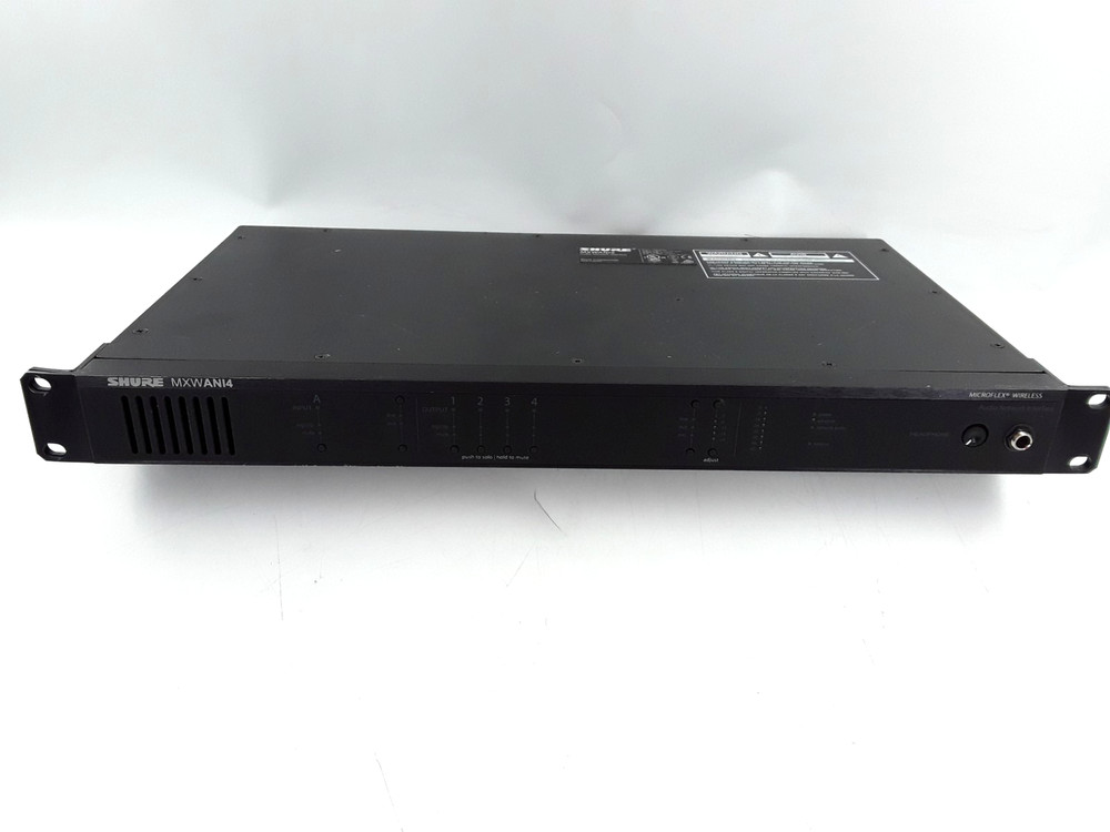 SHURE MXWANI4 Audio Network Interface