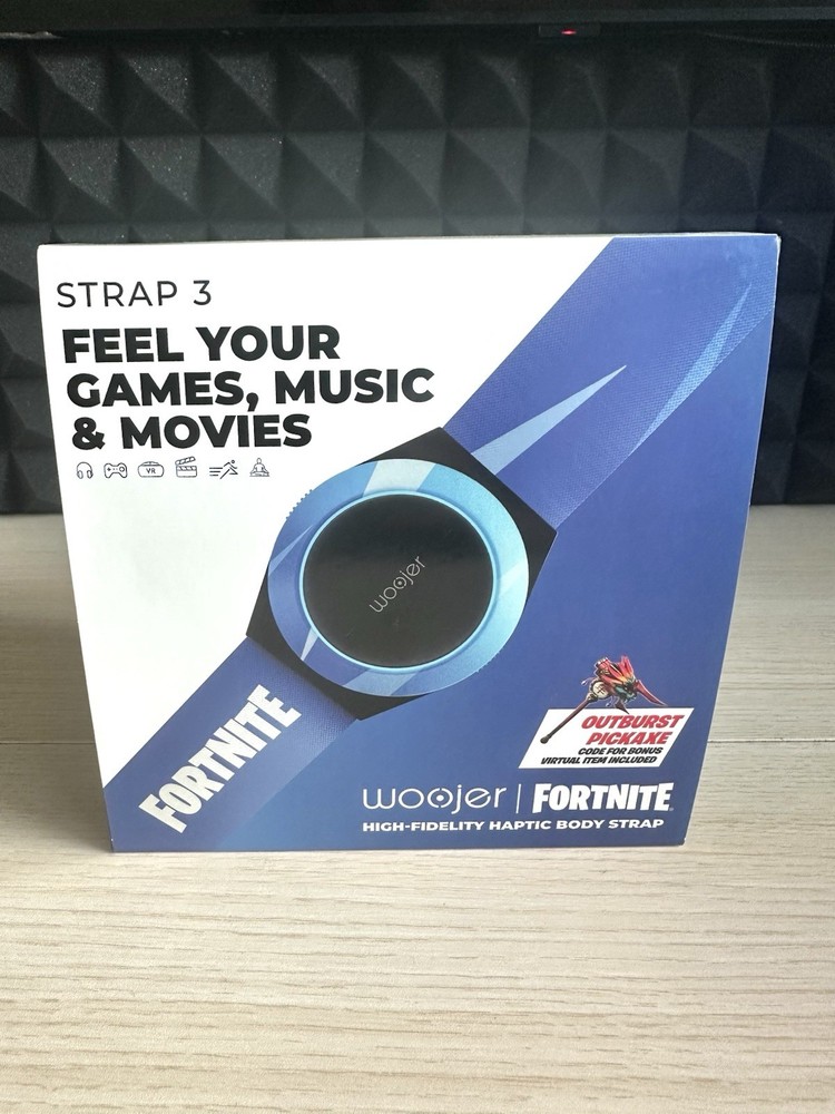 WOOJER STRAP 3 Multimedia Haptic Feedback Strap Fortnite Edition No Code