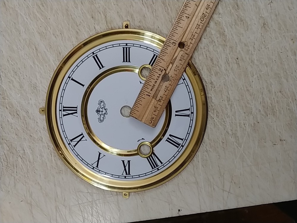 CHINESE WALL CLOCK DIAL 5 3/4 INCHES
