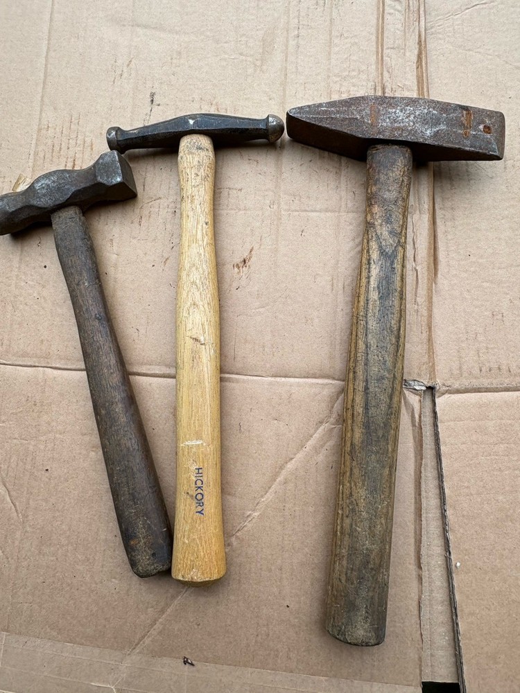 vintage panel beating hammers
