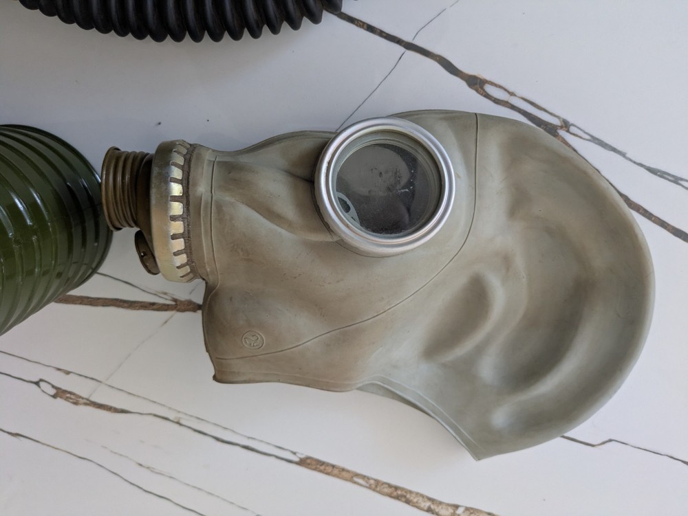 Gas Mask Ussr with defects.