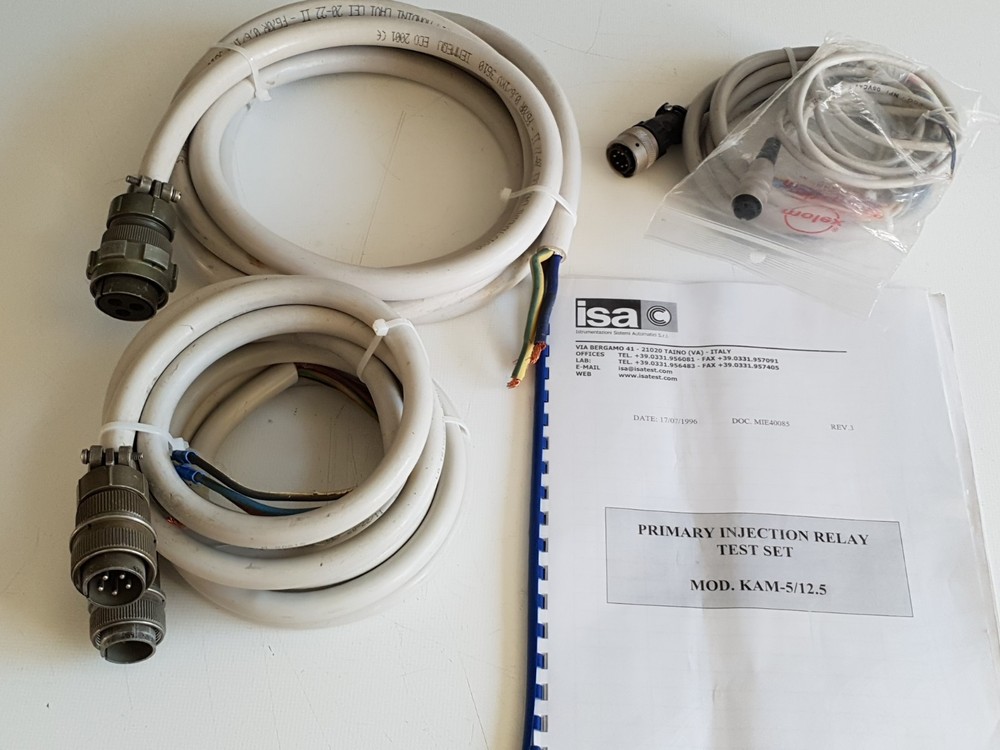 ISA KAM 5/12.5 instrument transformer testing 12.5Kw control unit only