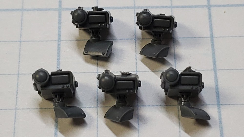 Warhammer 40k Space Marine Bits PII Infiltrator Incursor Backpack Comms - Auspex