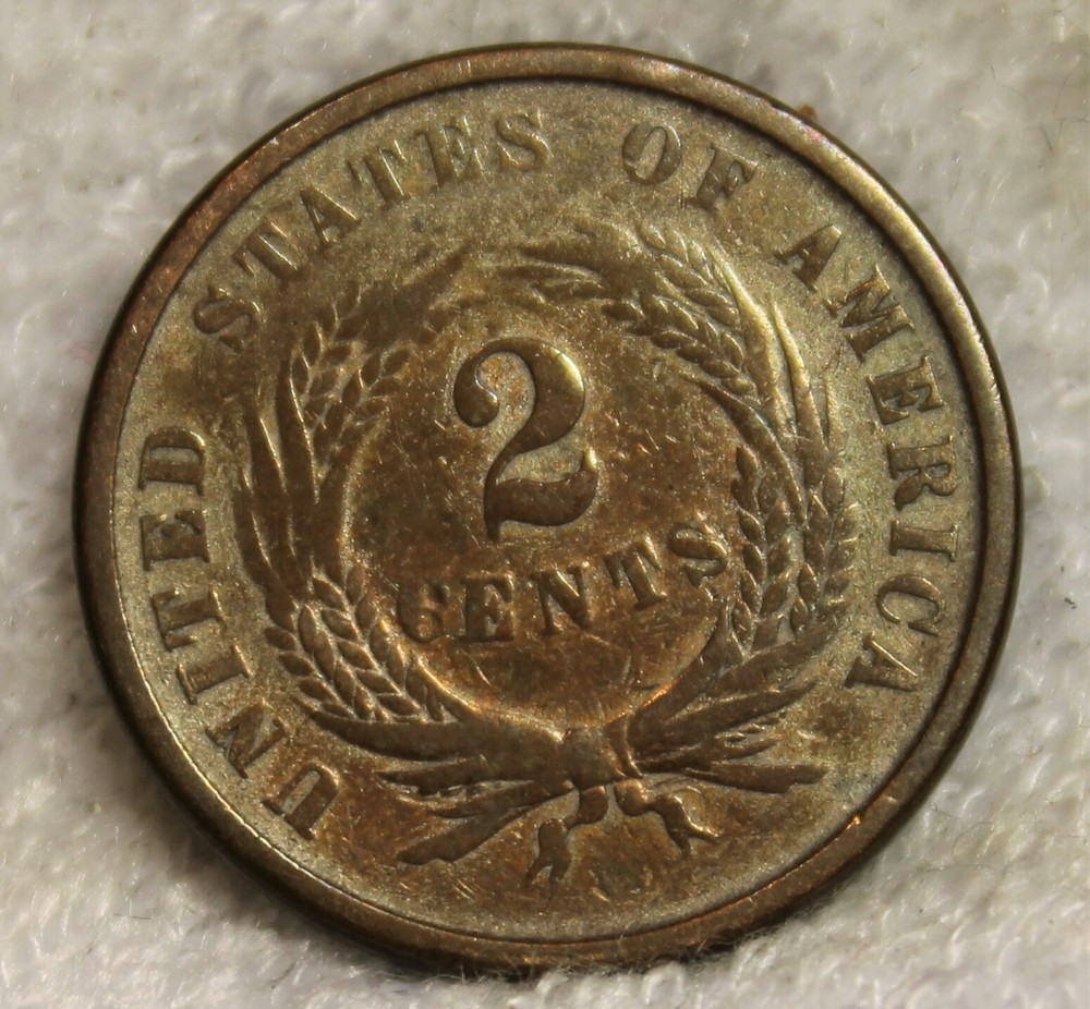 1864 two cent
