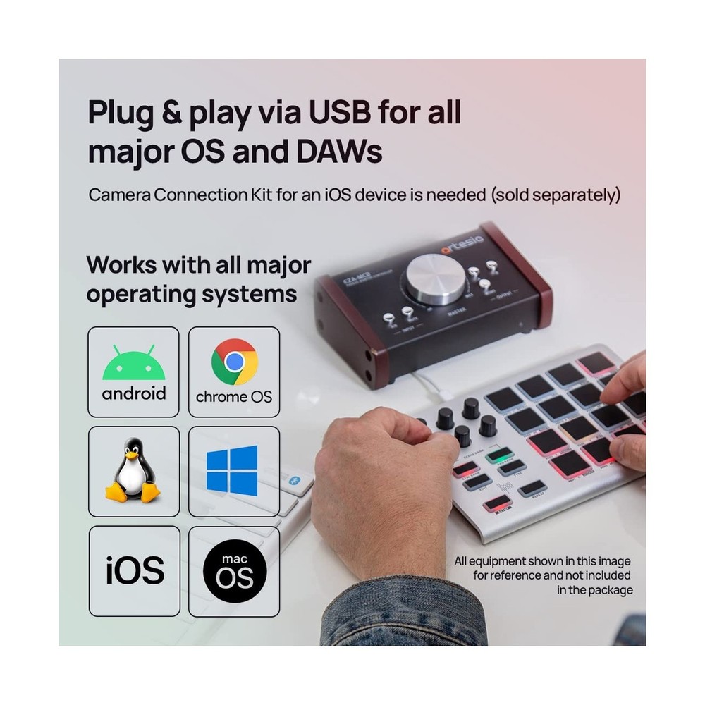 Xkey 25 USB + Xjam USB | Mobile MIDI Keyboard + Controller Pack | Ultra-thin,...