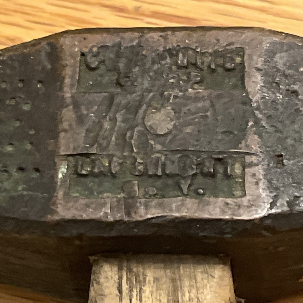 Custanite Copper Hammer Non-sparking Copper Brass Soft Faced Mallet
