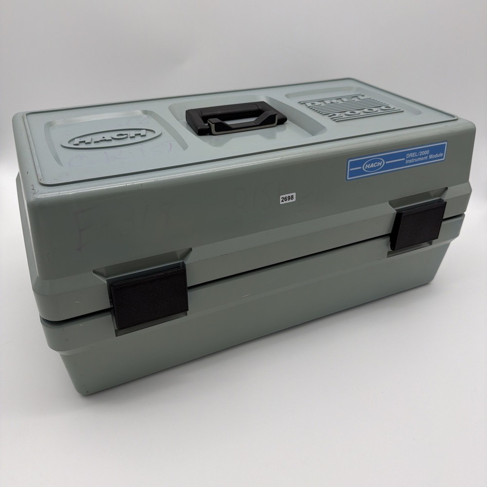 HACH DREL DR/2000 Direct Reading Spectrophotometer Water Testing Kit READ