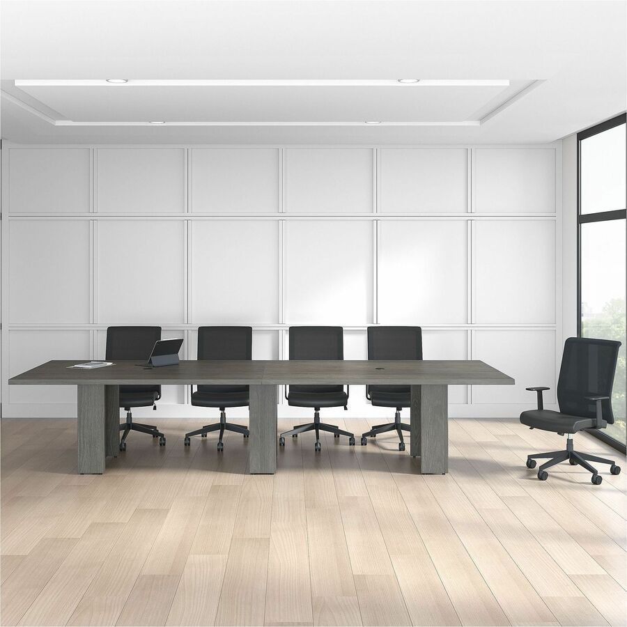 Lorell Prominence Conference Table Slim Base (plb24ge)