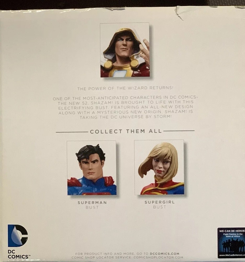 Dc Collectibles Shazam Bust
