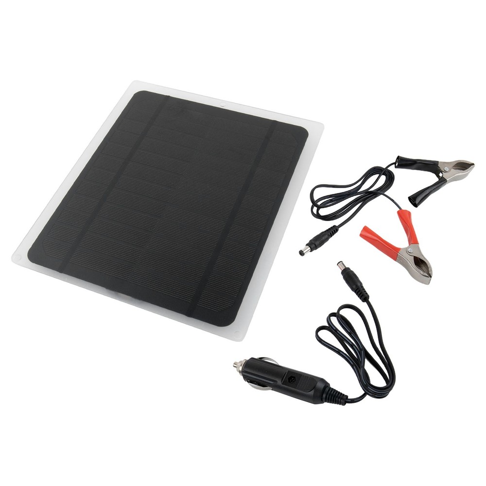20W Solar Panel Kit for Vehicle Battery Charging Comprehensive Accessories