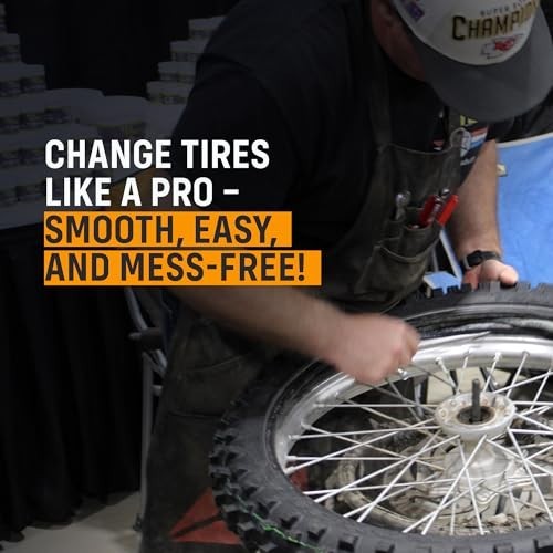 Tire Changing Paste - Lubrication for Easy Tire Mounting & Quick Changes - 8 oz.