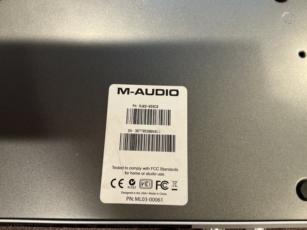 M-AUDIO PROFIRE LIGHTBRIDGE. FIREWIRE AUDIO INTERFACE. ML03-00061