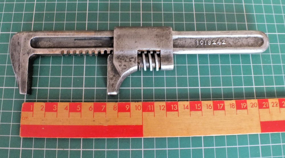 VINTAGE VAUXHALL ADJUSTABLE SPANNER WRENCH