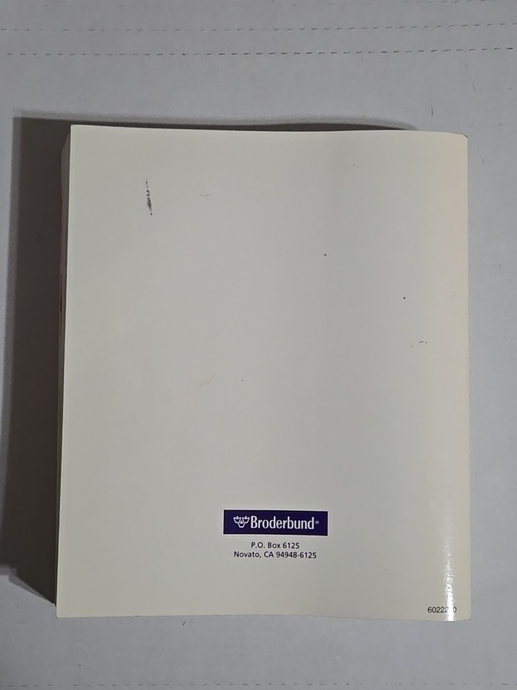 Vintage Broderbund ClickArt 65000 User's Guide And Visual Catalog