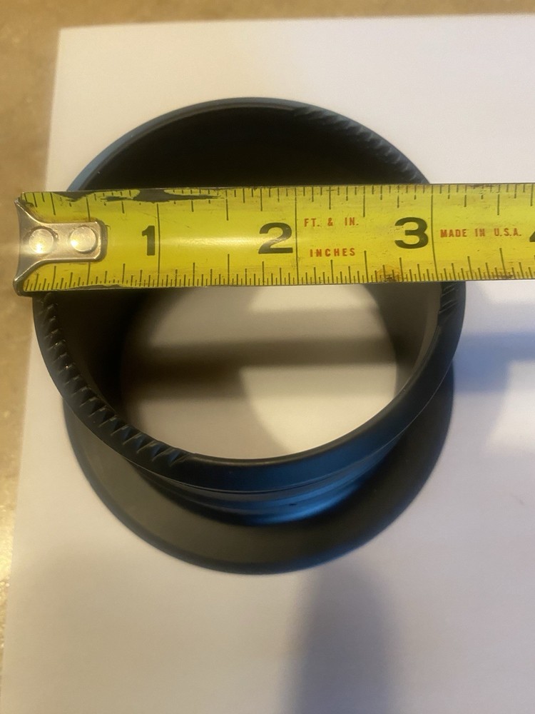 Garbage Disposal Sink Flange, EZ Mount Style, Black, Metal