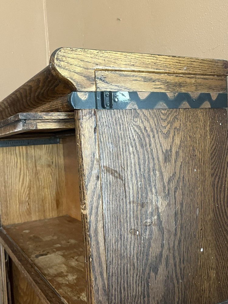 Macey Oak Barrister Bookcase