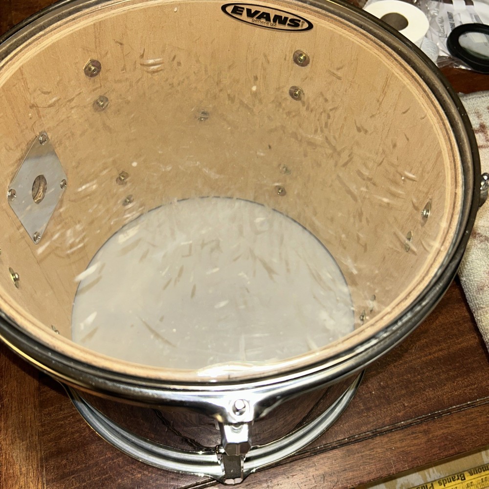 Cosmic percussion,13x12,Evans head ,navy blue