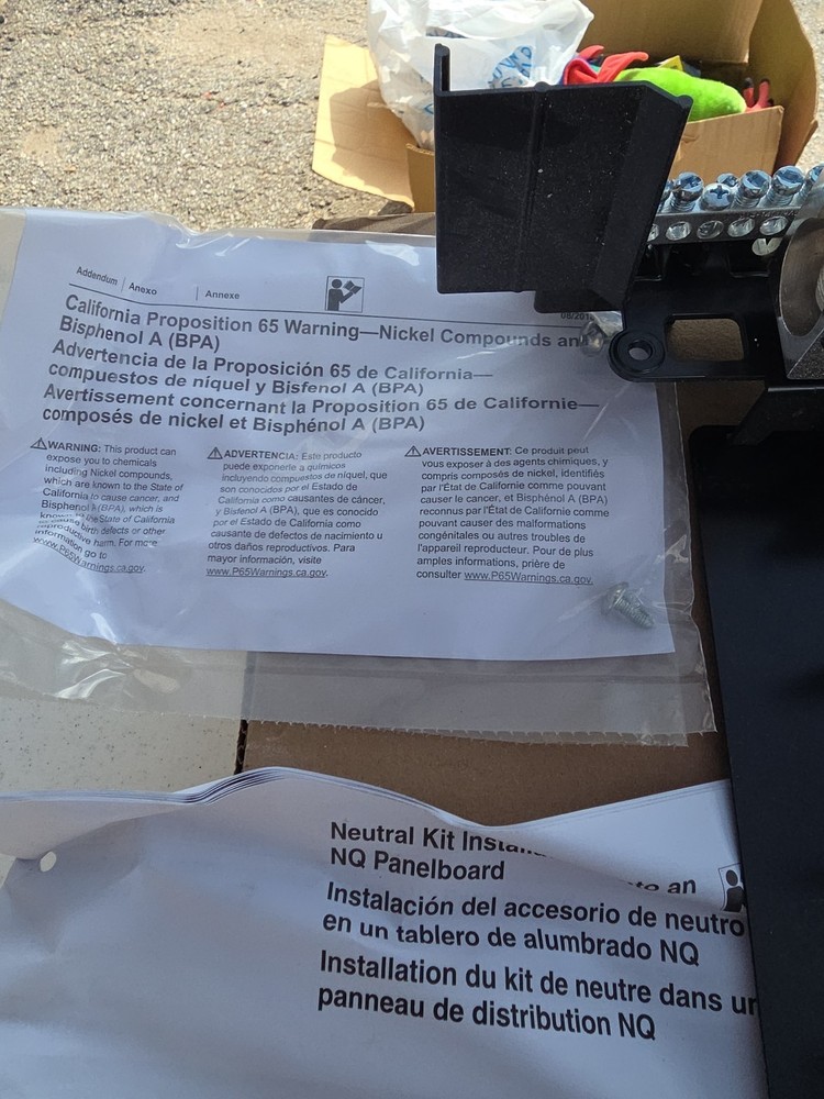 SQUARE D NQN6CU NQ PANELBOARD