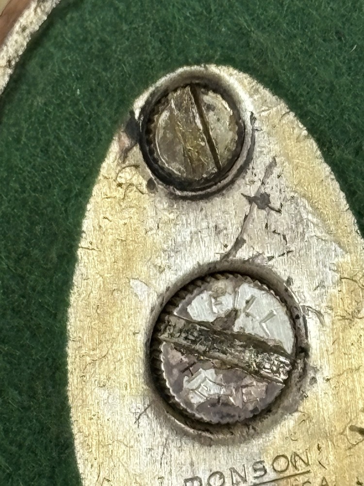 Vintage Ronson Crown Table Lighter Silver Plated with Box