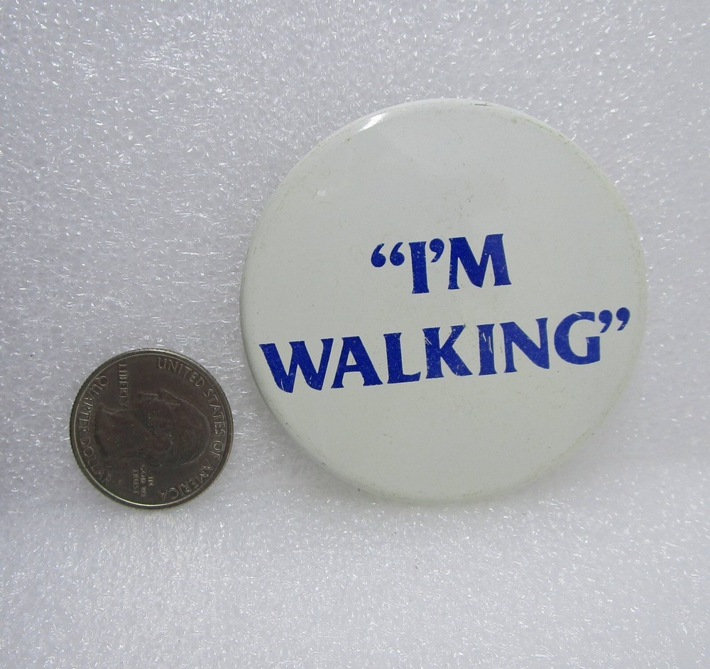 I'm Walking Pin