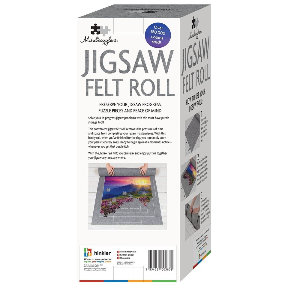 Mindbogglers Felt Mat Jigsaw Roll - Preserve Jigsaw Progress